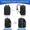 Paaaawaters Carry On Travel Backpack for Airplanes | 35L Suitcase Backpack Luggage Business Weekender Bag - 3 of 4