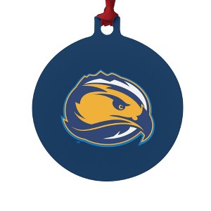 Fort Lewis College Primary Logo Aluminum Holiday Christmas Tree Ornament  3.0" (7.6 cm) x 3.37" (8.6 cm) - 1 of 4