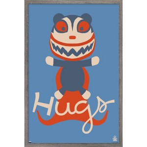 Trends International Disney Tim Burton's The Nightmare Before Christmas - Hugs Framed Wall Poster Prints - 1 of 4
