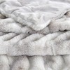 50"x60" Faux Fur Throw Blanket - Isla Jade - 3 of 4