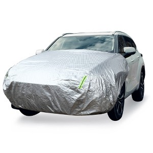 Unique Bargains Front Half Car Cover Aluminum Film - 1 of 4