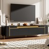 XIYUYEU TV Stand for TVs up to 80 Inches Entertainment Center with 4 Drawers and 2 Spacious Cabinets - 2 of 4