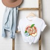 Simply Sage Market Women's Just Peachy Stripes Short Sleeve Graphic Tee - 2 of 2
