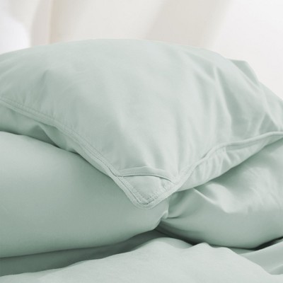 Pastel Green Twin Down Comforter with Polyester Cover