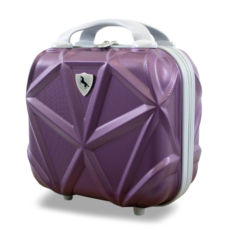 AMKA Gem 2-Piece Carry-On Spinner Weekender Bag Luggage Sets, 3 of 8