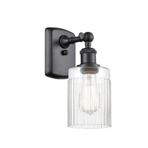 Hadley - 1 Light Wall Sconce In Art Deco Style-9 Inches Tall and 4.5 Inches Wide - 1 of 1