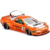 Honda NSX Kaido Racing V1 Orange with White Hood "Kaido House" Special 1/64 Die Cast Model Car by True Scale Miniatures - 2 of 4