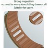 HTUTWOO for Apple Watch Band, Silicone Sports Buckle Strap 38/40/41/42/44/45/49mm for iWatch Series 10 9 8 7 6 5 4 3 2 SE Ultra - 2 of 4