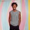Dalix Ghost Embroidered Muscle Tank Cotton Soft Summer Mens - 2 of 4