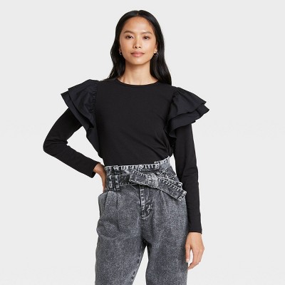 black off the shoulder top target