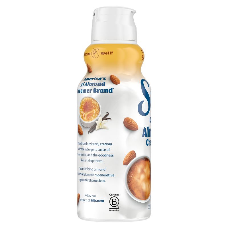 Silk Cr&#232;me Br&#251;l&#233;e Almond Creamer - 32 fl oz (1qt) Bottle, 4 of 9
