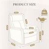 Ora Maison Recliner Chair, Upholstered Reclining Armchair with Footrest for Living Room - 3 of 4