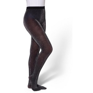 Capezio Girl's Professional Glitter Tight - Child - 1 of 3