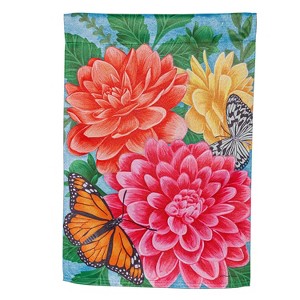 Bonnies Garden Suede Garden Flag - 1 of 1