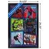 Trends International Marvel Spider-Man: Across The Spider-Verse - Group Framed Wall Poster Prints - 3 of 4