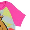 Scooby-Doo Girls' Classic Character Tie-Dye Nightgown Sleep Pajama Shirt Multicolored - 3 of 4