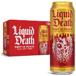 Liquid Death Rest in Peach Tea - 8pk/19.2 fl oz Cans