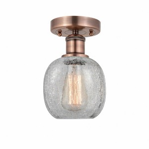 Belfast - 1 Light Flush Mount In Industrial Style-9.75 Inches Tall and 6 Inches Wide - 1 of 1