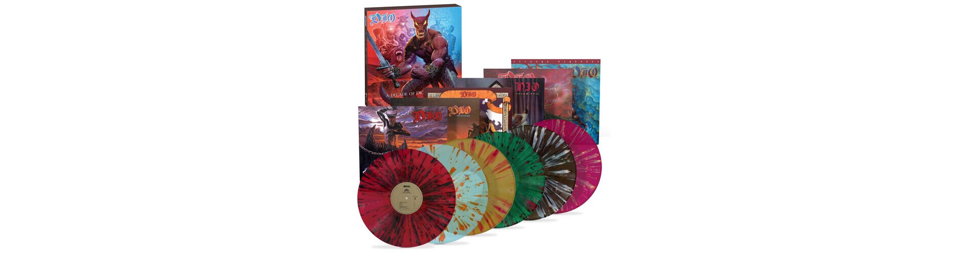 Dio - A Decade of Dio: 1983-1993 (Colored Vinyl Splatter Boxed Set Remastered)