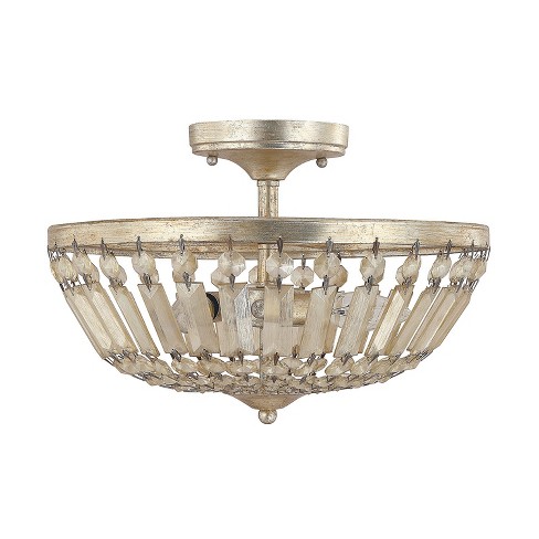 Capital Lighting 9173 Fifth Avenue 3 Light Semi Flush Ceiling Fixture
