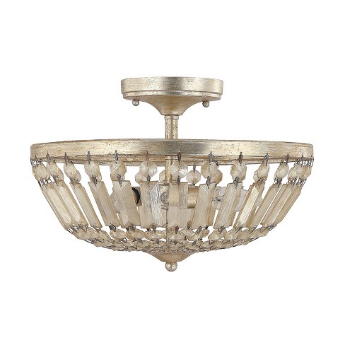 Capital Lighting 9173 Fifth Avenue 3 Light Semi Flush Ceiling Fixture