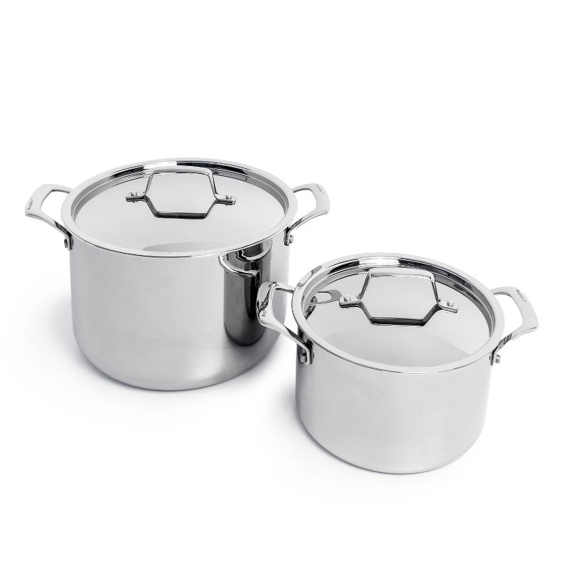 BergHOFF Professional Tri-Ply 18/10 Stainless Steel Stockpot with Stainless Steel Lid, 4 of 8
