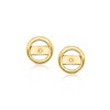 Ross-Simons 14kt Yellow Gold Bezel Earring Jackets - 3 of 4