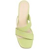 Journee Signature Women's Genuine Leather Jossette Sandals - 4 of 4