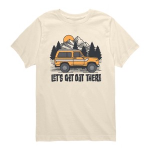 Boys' - Instant Message - Let's Get Out There Short Sleeve Graphic T-Shirt - 1 of 4