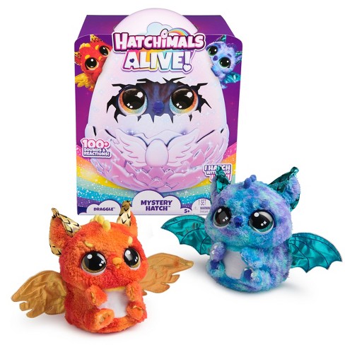 Hatchimals Alive Mystery Hatch Interactive Draggle With Mist Lights Sounds Target