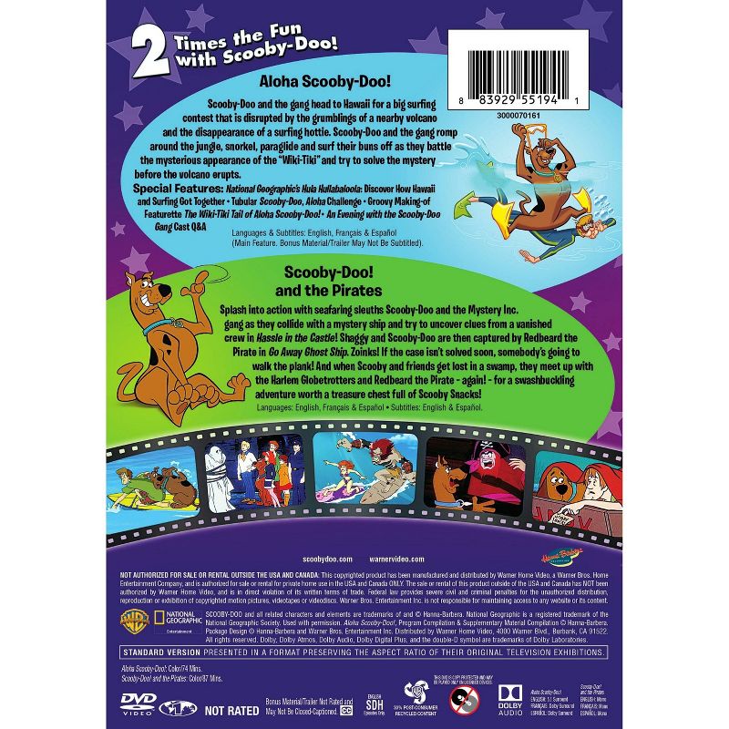 Aloha, Scooby-Doo! / Scooby-Doo &#38; The Pirates (DVD)(2016), 2 of 4