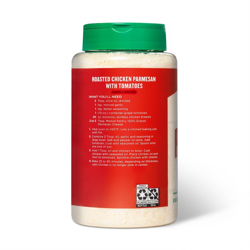 Grated Parmesan Cheese 16oz - Market Pantry&#8482;, 4 of 5