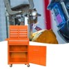 Aukfa Heavy-Duty Steel 2-in-1 Rolling Tool Chest, 5-Drawer Mobile Tool Cabinet with Detachable Top Organizer Box for Garage & Workshop - 2 of 4