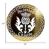 Slickblue Celtic Metal Wall Art – 12" Round Hanging Decor in 8 Irish Designs & 4 Finish Options for Home - 3 of 4
