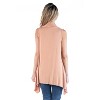 24seven Comfort Apparel Draped Open Front Cardigan Vest - image 2 of 3