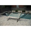 Vivere Double Cotton Rope Hammock in Natural - 3 of 4