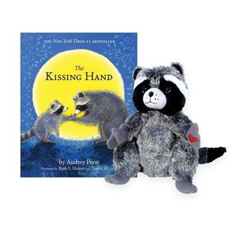 Merrymakers Inc Kissing Hand chester Raccoon Plush And Hardcover Book Target