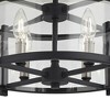 Generation Lighting Ethan 16 1/2" Iron and Glass Round Ceiling Light - 3 of 3