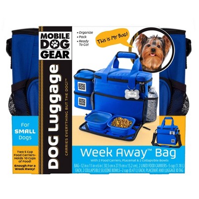 Overland 11" Travelware - Small Dog - Week Away Bag - Royal Blue