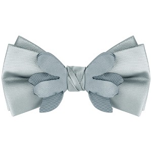 INSPIRE CHIC Men's Solid Color Pre-tied Adjustable Strap Bow Tie - 1 of 4
