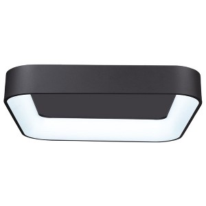 Artcraft Lighting Lazio 1 - Light Flush Mount in  Black - 1 of 1