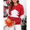 Ugly Chirstmas Sweaters for Women Long Sleeve Funny Xmas Pullover Sweater - 3 of 4