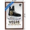 Trends International NHL Vegas Golden Knights - Drip Skate 20 Framed Wall Poster Prints - 3 of 4