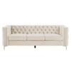 85 in. Square Arm 3-Seater Removable Cushions Sofa - Morden Fort - 2 of 4