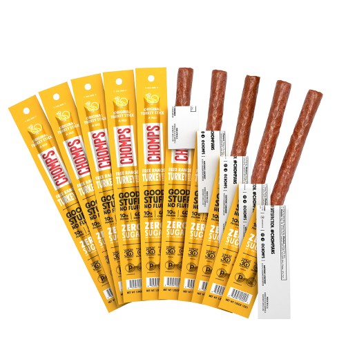 Chomps Jerky Target : CHOMPS Grass Fed Beef Jerky Meat Snack Sticks – AIKAU