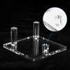 Unique Bargains Acrylic Elegant Design Sturdy and Durable Versatile Display Easel - 3 of 4