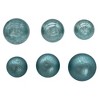 Kurt Adler 60-80MM Glass Shiny & Matte Teal Mercury Ball Ornaments, 20-Piece Set - 4 of 4