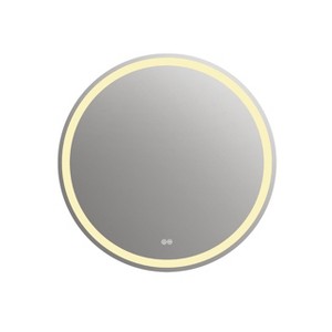 Chloe Lighting Speculo Back Lit Led Mirror 4000k Warm White 24" Wide - 1 of 4