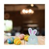 Transpac White Easter Bunny Salt and Pepper Shaker Set of 2 - 3 of 4