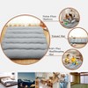 Japanese Floor Futon Mattress - Thick Tatami Sleeping Pad for Twin/Full/Queen, Portable Lounger Bed - 3 of 4